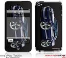 iPod Touch 4G Skin - 2010 Camaro RS Blue Dark
