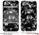 iPod Touch 4G Skin - Skulls Confetti White