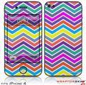 iPhone 4 Skin Zig Zag Colors 04