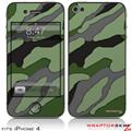 iPhone 4 Skin - Camouflage Green (DOES NOT fit newer iPhone 4S)
