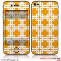 iPhone 4 Skin Boxed Orange