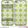 iPhone 4 Skin Boxed Sage Green
