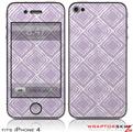iPhone 4 Skin Wavey Lavender