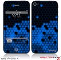 iPhone 4 Skin HEX Blue