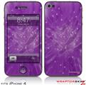 iPhone 4 Skin - Stardust Purple (DOES NOT fit newer iPhone 4S)