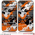iPhone 4 Skin - Halloween Ghosts (DOES NOT fit newer iPhone 4S)