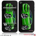 iPhone 4 Skin - 2010 Camaro RS Green (DOES NOT fit newer iPhone 4S)