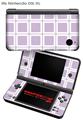 Nintendo DSi XL Skin Squared Lavender
