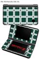 Nintendo DSi XL Skin Squared Hunter Green
