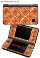 Nintendo DSi XL Skin Wavey Burnt Orange