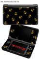 Nintendo DSi XL Skin Anchors Away Black