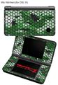 Nintendo DSi XL Skin HEX Mesh Camo 01 Green