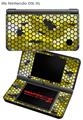 Nintendo DSi XL Skin HEX Mesh Camo 01 Yellow