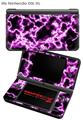 Nintendo DSi XL Skin Electrify Hot Pink