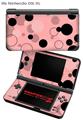 Nintendo DSi XL Skin Lots of Dots Pink on Pink