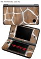Nintendo DSi XL Skin Giraffe 02