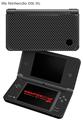 Nintendo DSi XL Skin Carbon Fiber