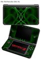 Nintendo DSi XL Skin Abstract 01 Green