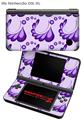 Nintendo DSi XL Skin Petals Purple