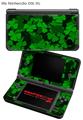 Nintendo DSi XL Skin St Patricks Clover Confetti