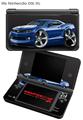 Nintendo DSi XL Skin 2010 Camaro RS Blue