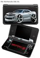 Nintendo DSi XL Skin 2010 Camaro RS Silver