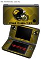 Nintendo DSi XL Skin Iowa Hawkeyes Helmet