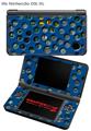 Nintendo DSi XL Skin Punched Holes Midnight Blue