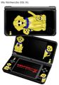 Nintendo DSi XL Skin Puppy Dogs on Black