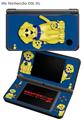 Nintendo DSi XL Skin Puppy Dogs on Midnight Blue