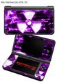 Nintendo DSi XL Skin Radioactive Purple