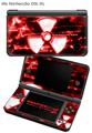 Nintendo DSi XL Skin Radioactive Red
