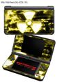Nintendo DSi XL Skin Radioactive Yellow