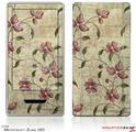Zune HD Skin Flowers and Berries Pink
