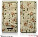 Zune HD Skin Flowers and Berries Orange