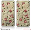 Zune HD Skin Flowers and Berries Red