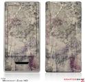 Zune HD Skin Pastel Abstract Gray and Purple