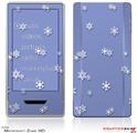 Zune HD Skin Snowflakes