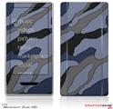 Zune HD Skin Camouflage Blue