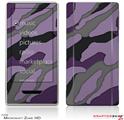 Zune HD Skin Camouflage Purple