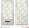 Zune HD Skin Kearas Hearts White