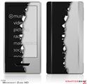 Zune HD Skin Ripped Colors Black Gray