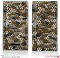 Zune HD Skin HEX Mesh Camo 01 Brown