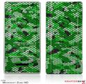 Zune HD Skin HEX Mesh Camo 01 Green Bright