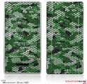 Zune HD Skin HEX Mesh Camo 01 Green