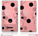 Zune HD Skin Lots of Dots Pink on Pink