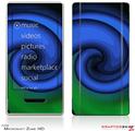 Zune HD Skin Alecias Swirl 01 Blue