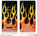 Zune HD Skin Metal Flames