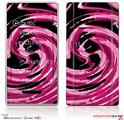 Zune HD Skin Alecias Swirl 02 Hot Pink