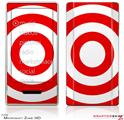Zune HD Skin Bullseye Red and White